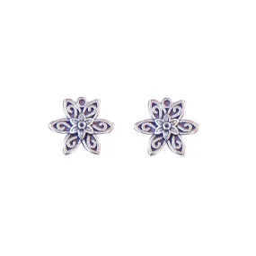 10 Pcs Tibetan Silver Filigree Flower 21X23mm Charms Pendants