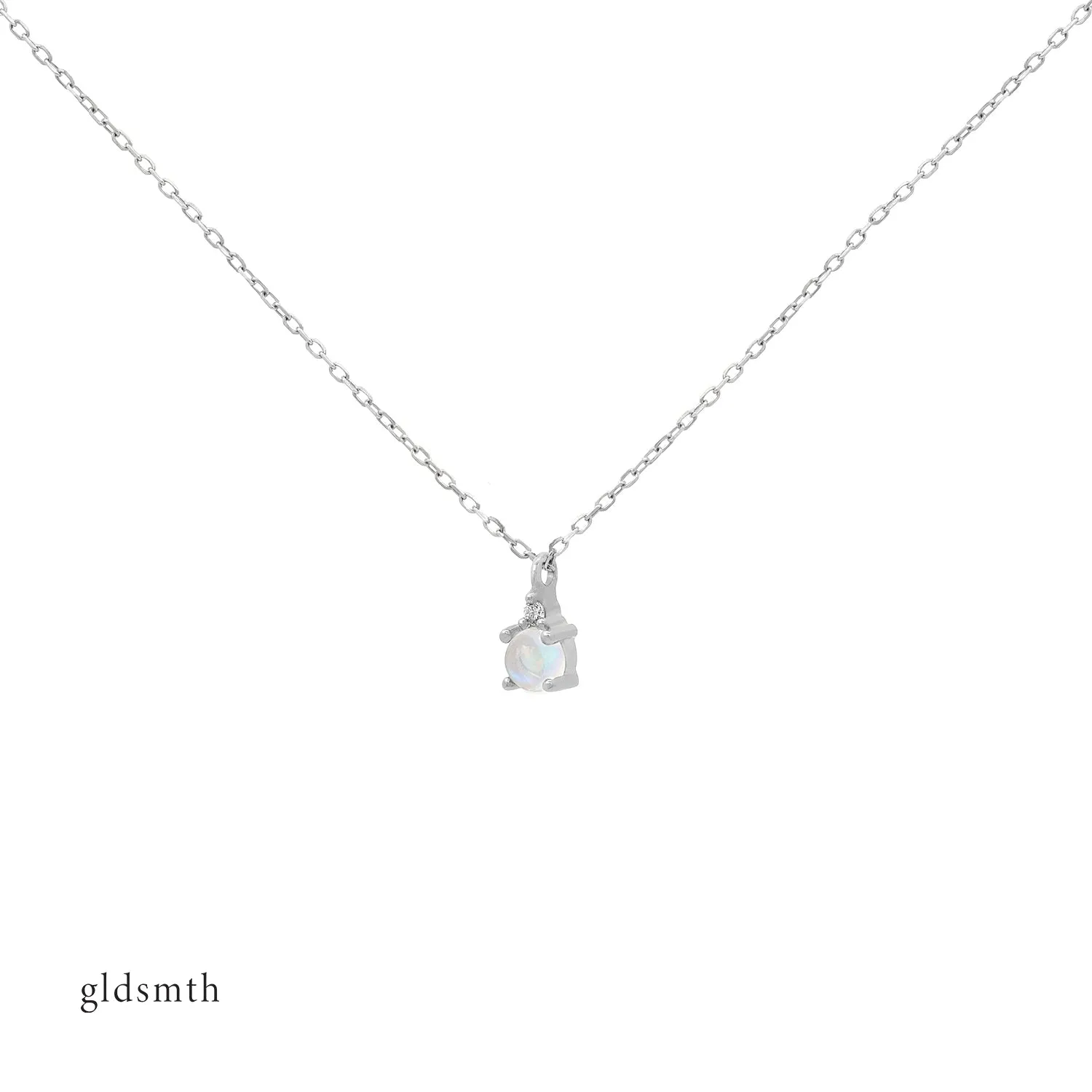 10k White Gold Astrid Necklace