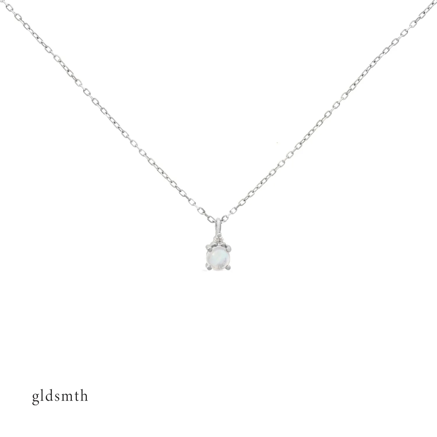 10k White Gold Astrid Necklace