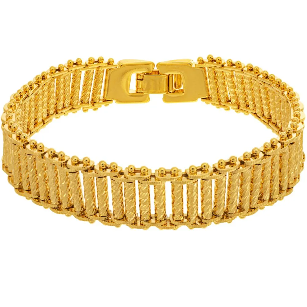 13mm Riccio Bar Bracelet