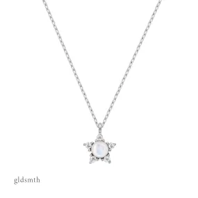 14k White Gold Estelle Necklace