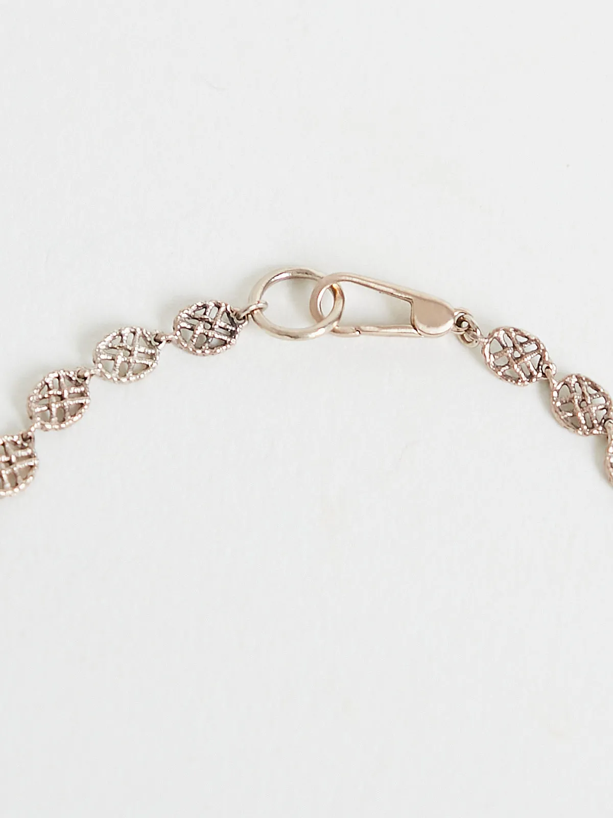 572 Bracelet in 14k White Gold with 13 White Diamonds