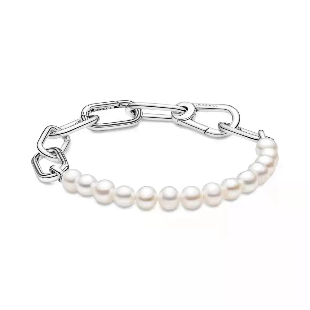 925 Silver Pearl Silver Bracelet