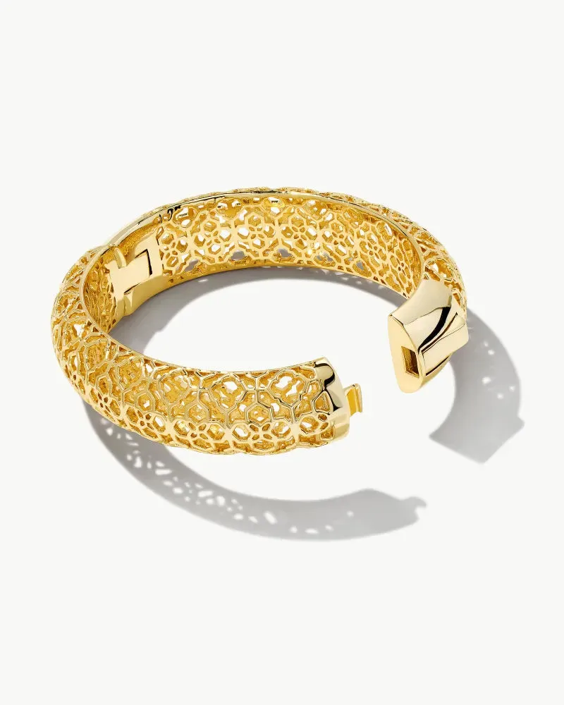 ABBIE STATEMENT BRACELET - GOLD M/L