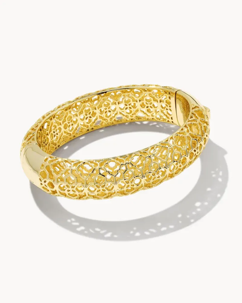 ABBIE STATEMENT BRACELET - GOLD M/L