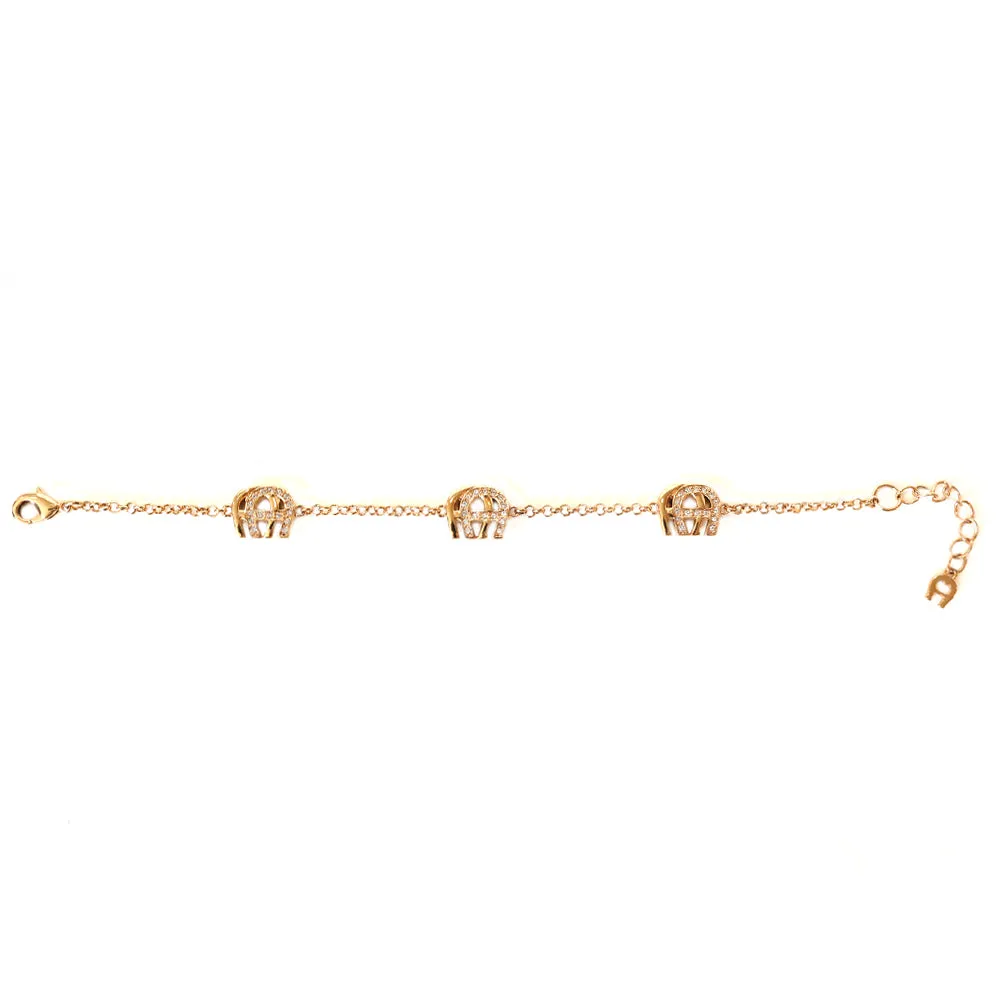 Aigner Bracelet Rose Gold Plated