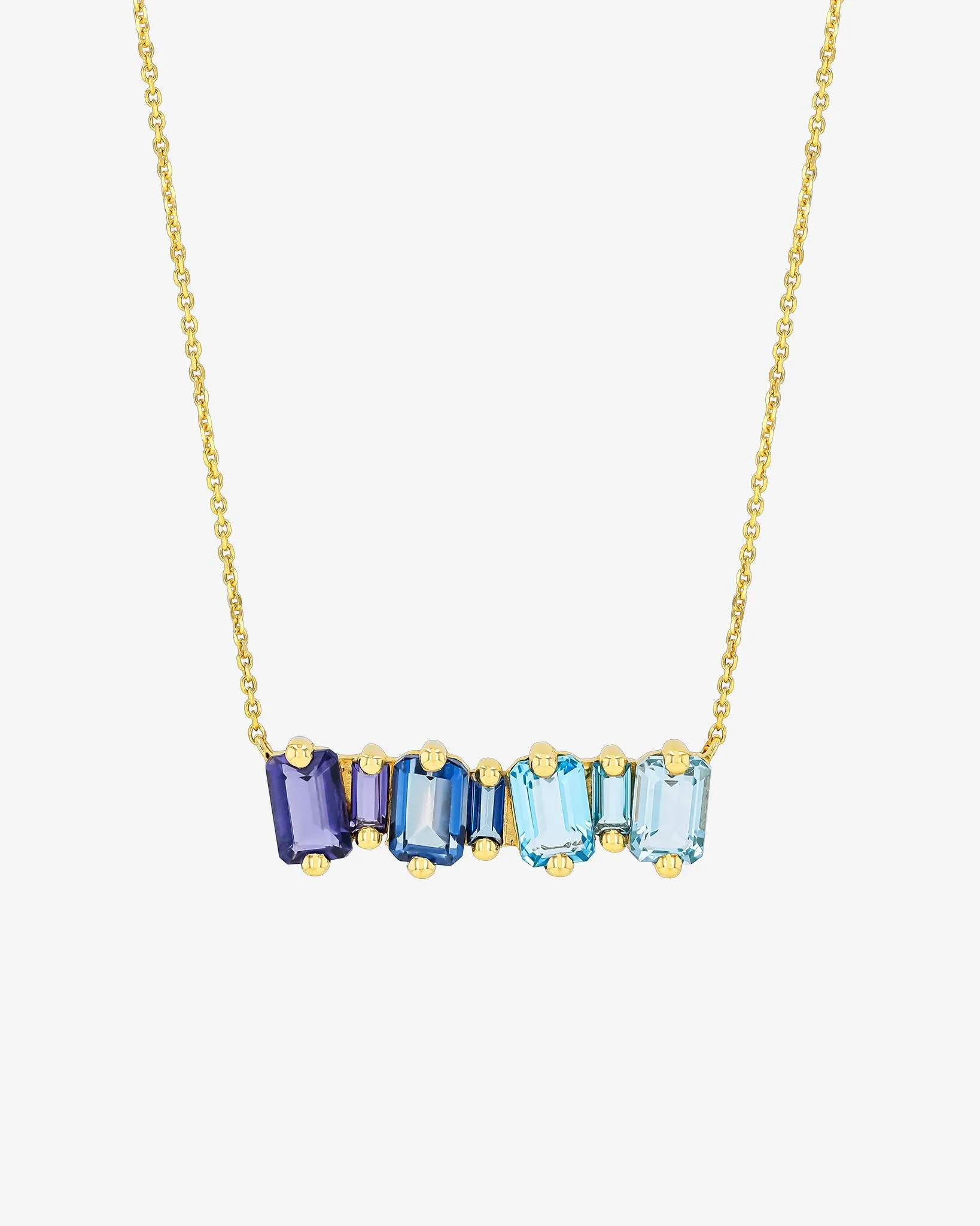 Ann Blend Blue Ombre Bar Pendant