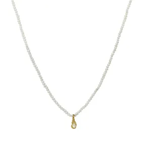 Aqua Necklace - Gold