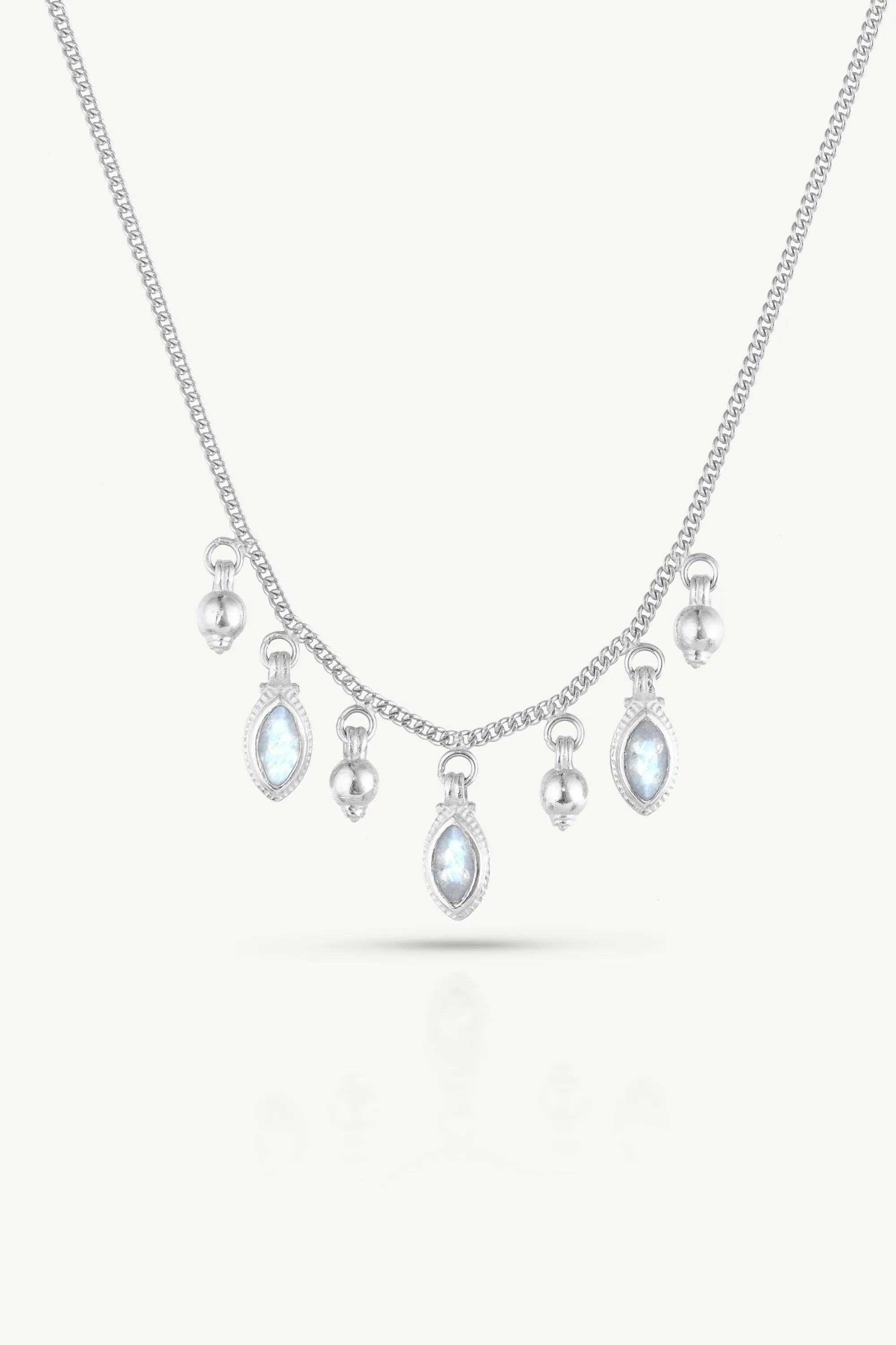 Aura Silver Necklace