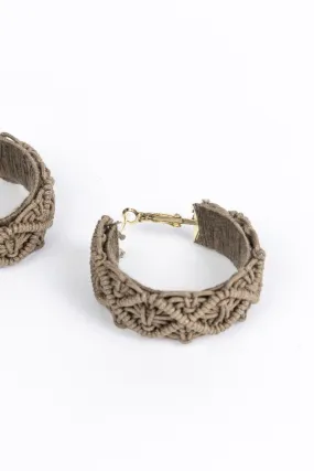 Barker Earrings - Khaki