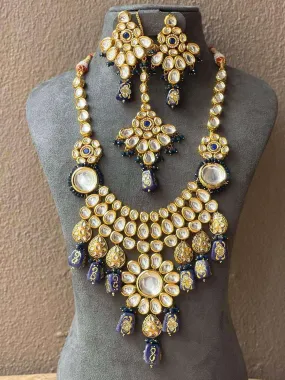 Big Kundan Choker Pendant Necklace