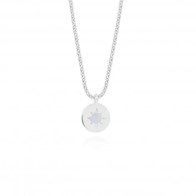 Birthstone a little June Moonstone Necklace 4659