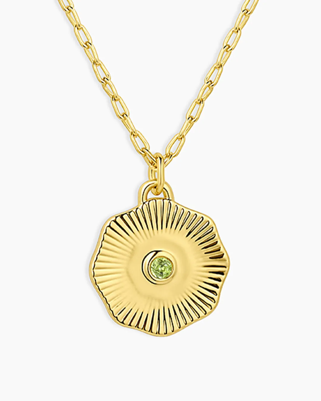 Birthstone Coin Necklace