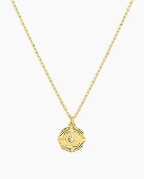 Birthstone Coin Necklace