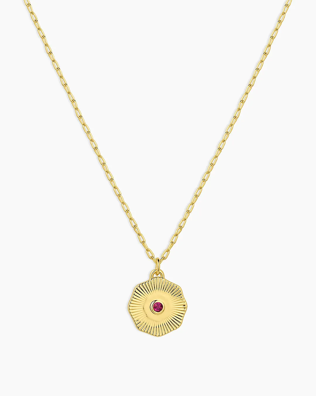 Birthstone Coin Necklace