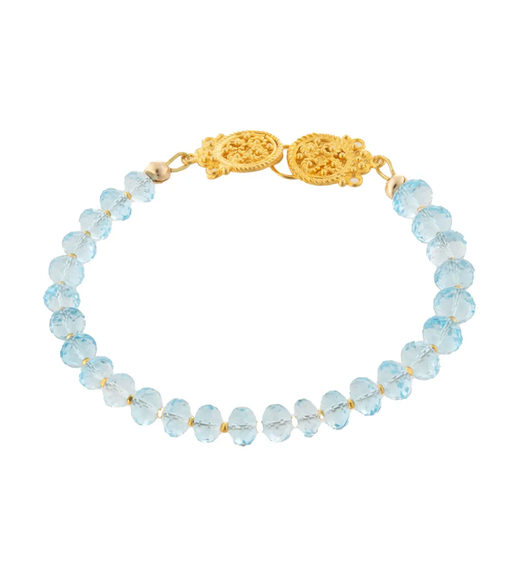 Blue Topaz Bracelet by Galit