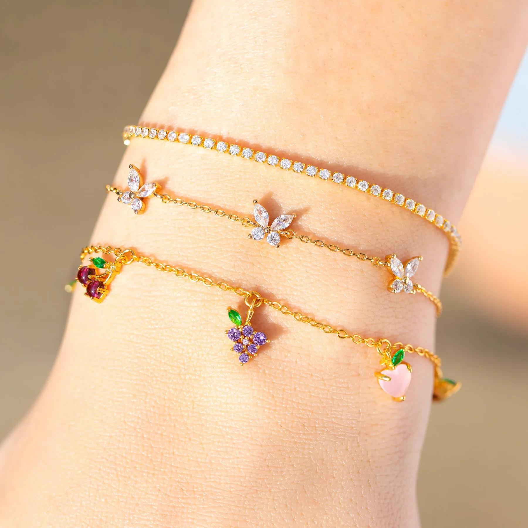 Born to Fly Butterfly Bracelet