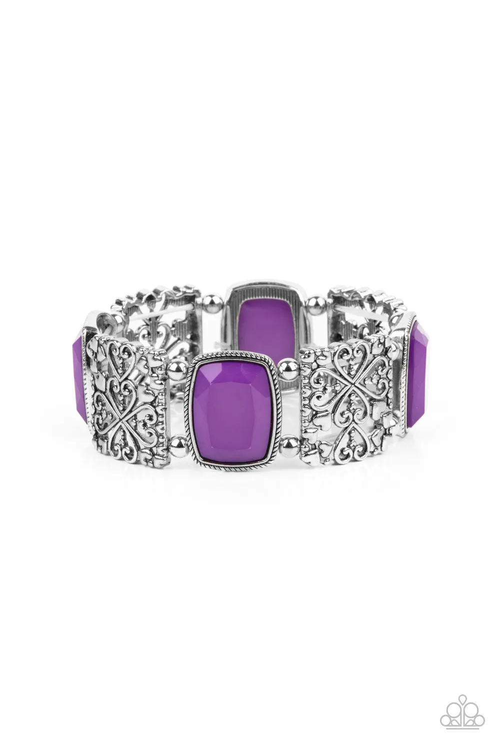 Bracelets Colorful Coronation - Purple B90