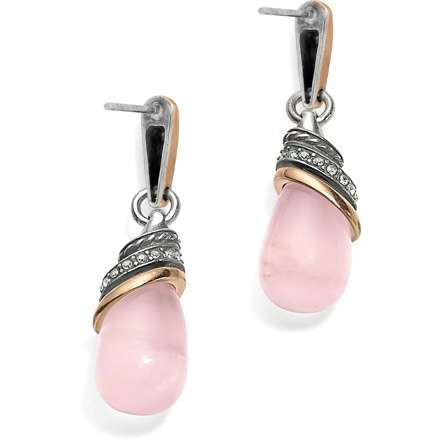 Brighton Neptune's Rings Quartz Teardrop Earrings