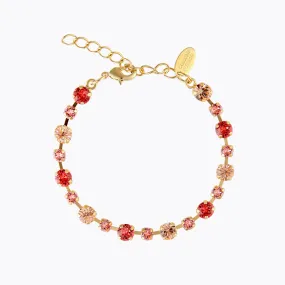 Calanthe Bracelet / Peach Combo