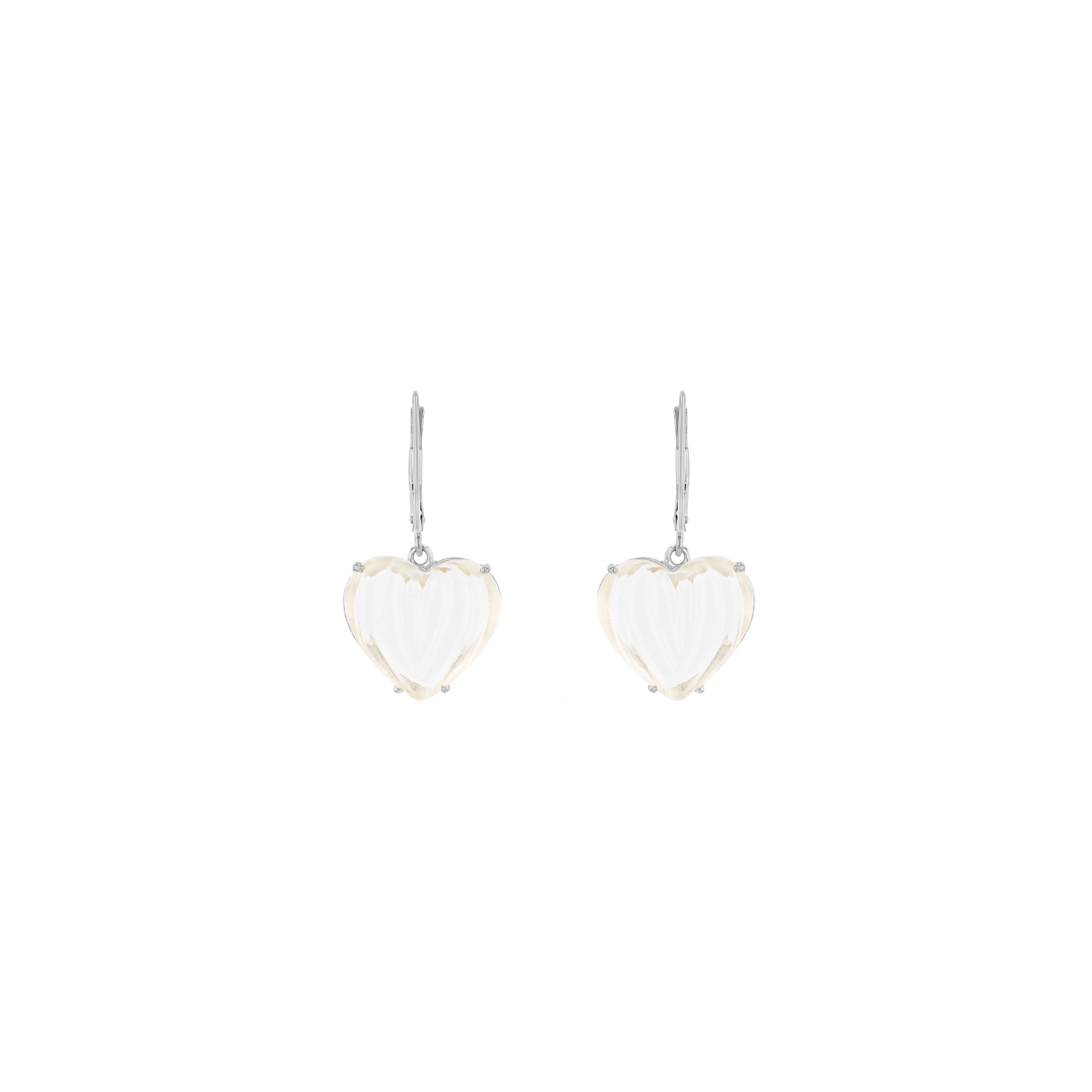 Clear Quartz Cora Earrings