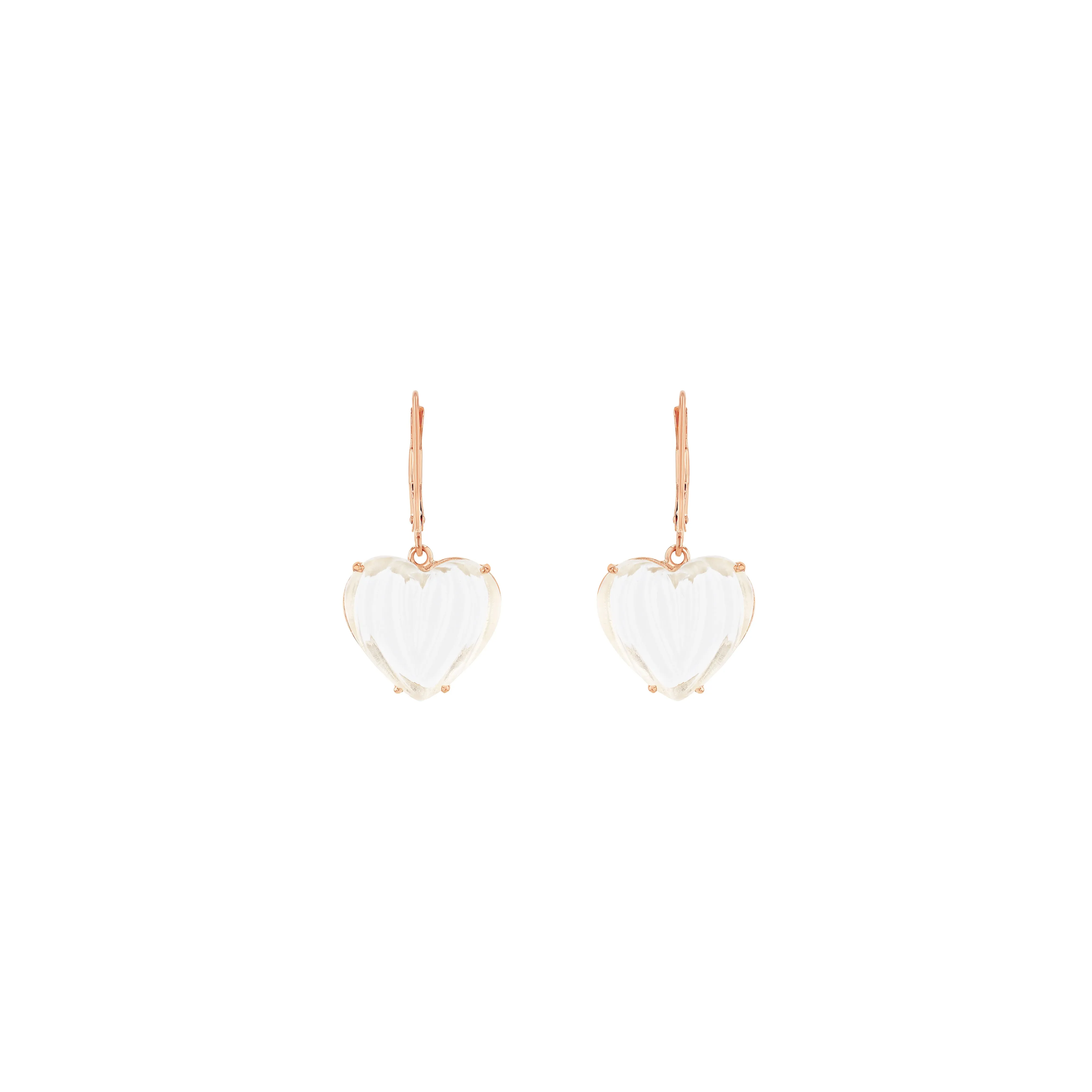 Clear Quartz Cora Earrings