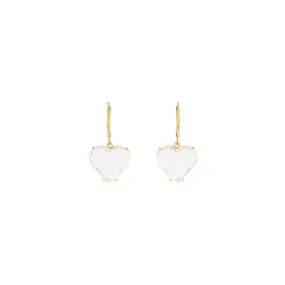 Clear Quartz Cora Earrings