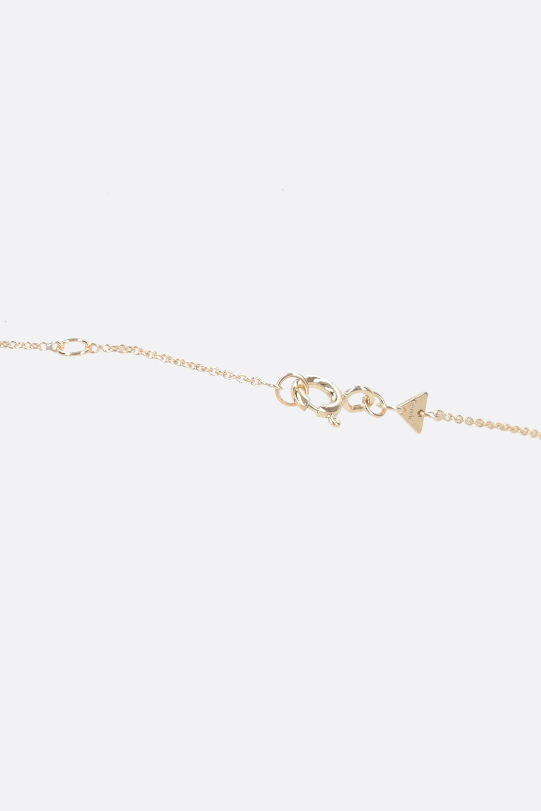 Cocktail necklace in yellow gold