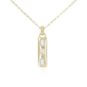 CORONET MOONSTONE NECKLACE