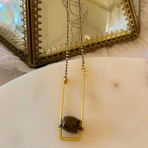 Cube Collection: Floating Sugar Cube Necklace