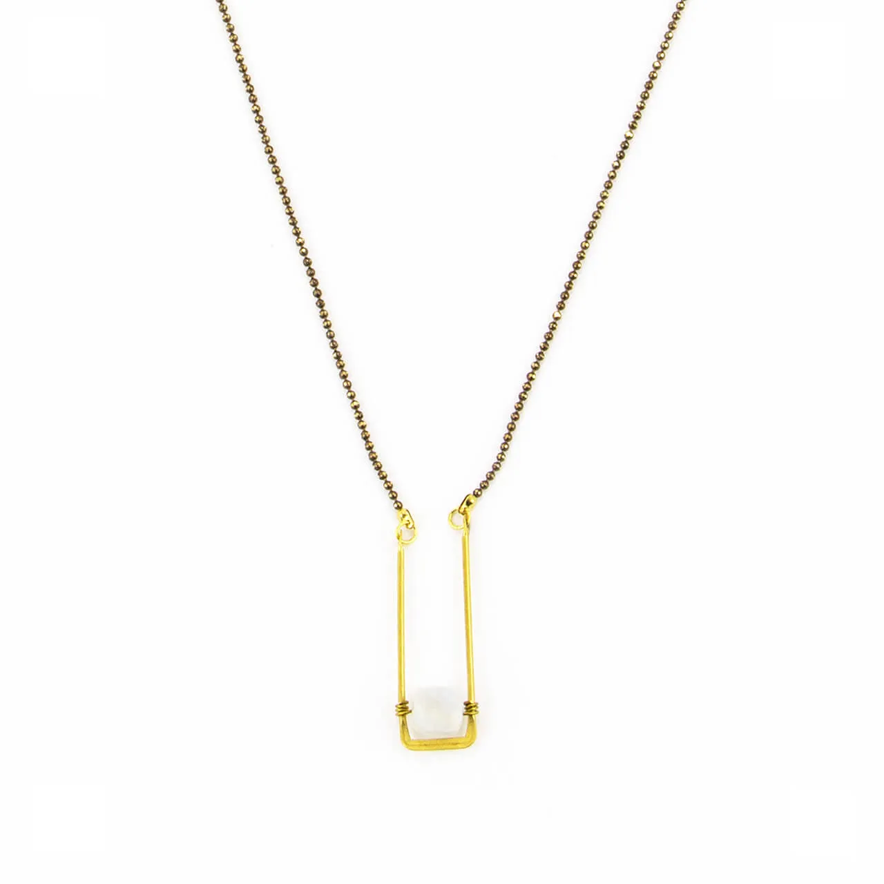 Cube Collection: Floating Sugar Cube Necklace