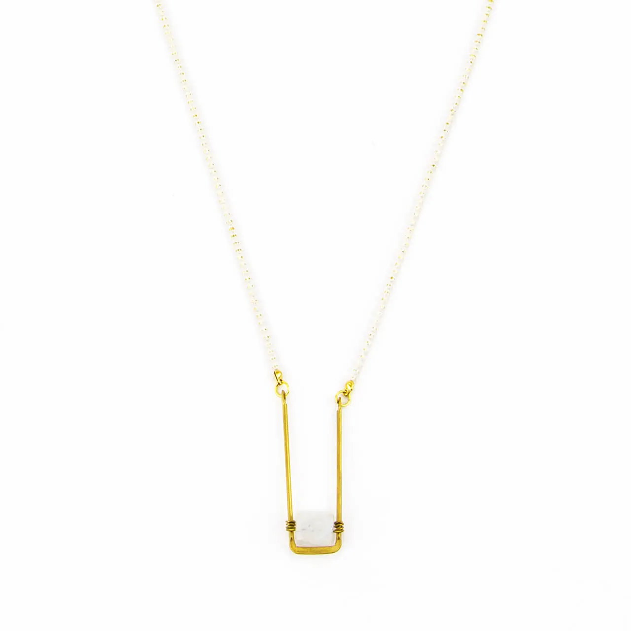 Cube Collection: Floating Sugar Cube Necklace