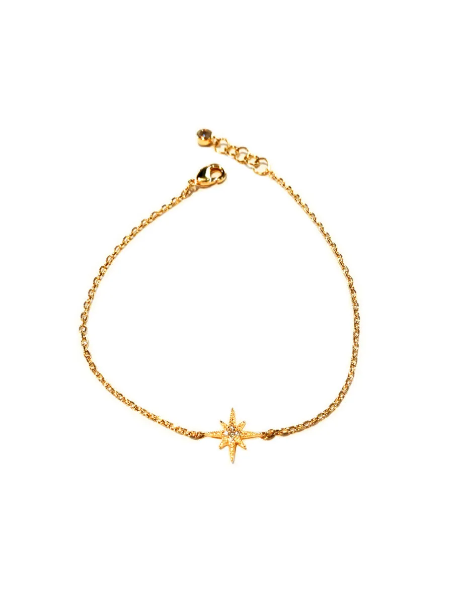 CZ Twinkle Star Bracelet