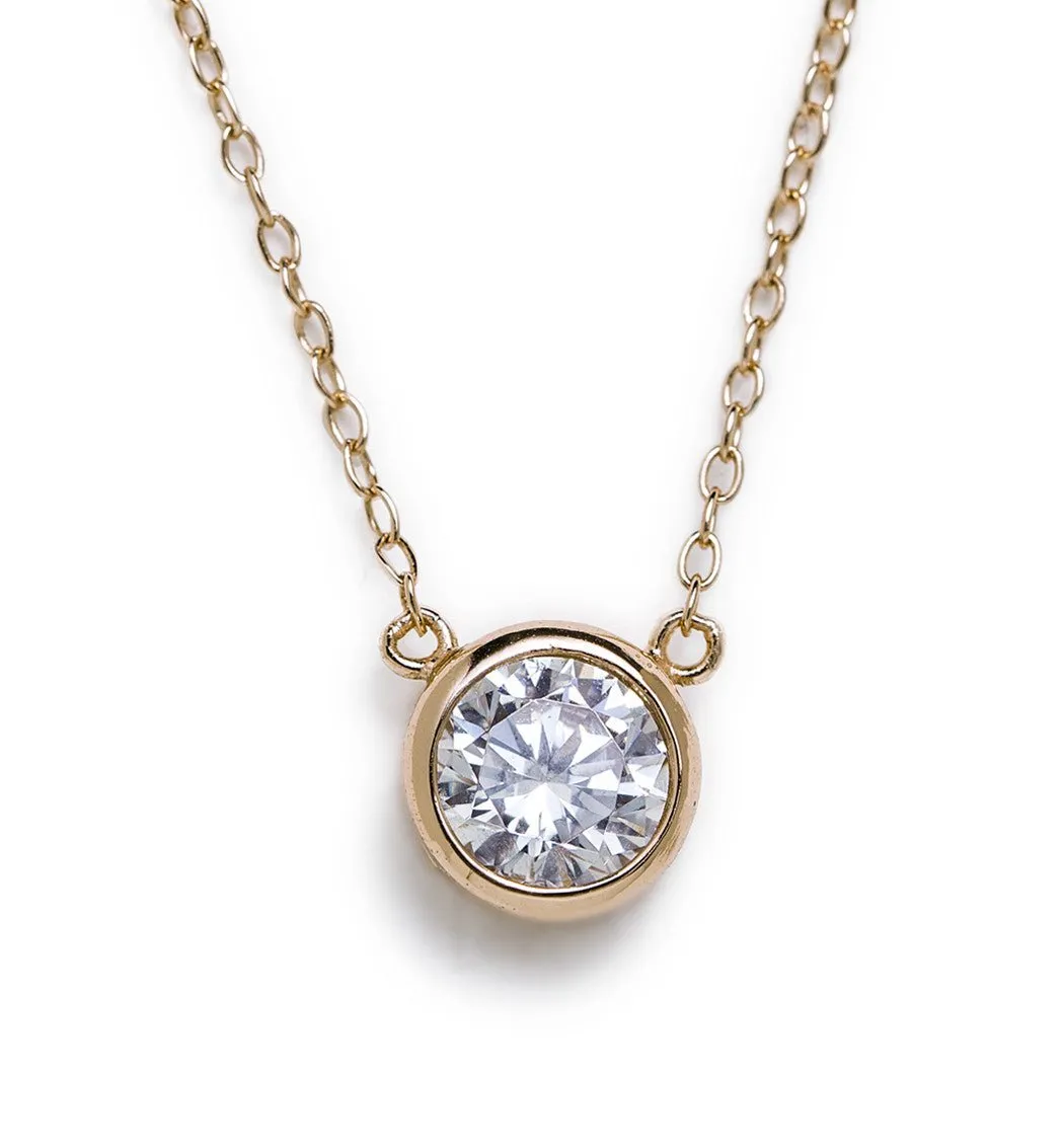 Dakota Solitaire Necklace