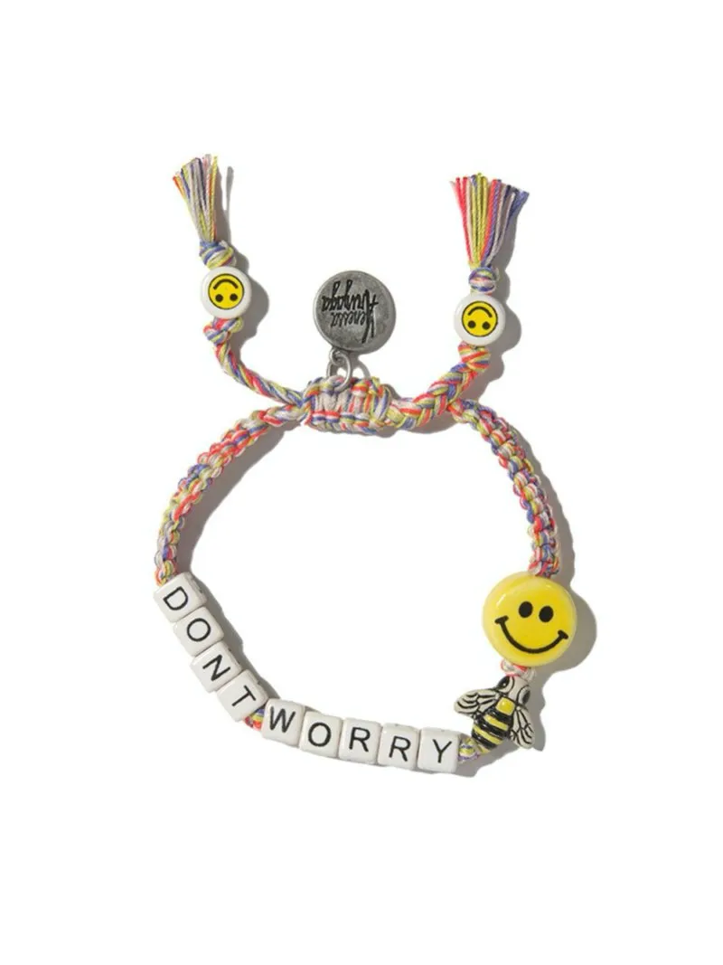 Don't worry Bee happy bracelet