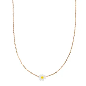 Ella - Tiny Daisy Minimalistic Necklace