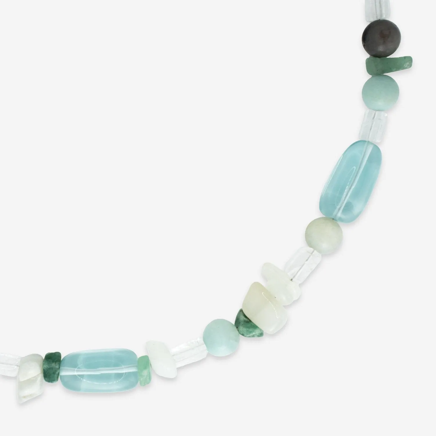 Equilibrium Gemstone Beaded Necklace