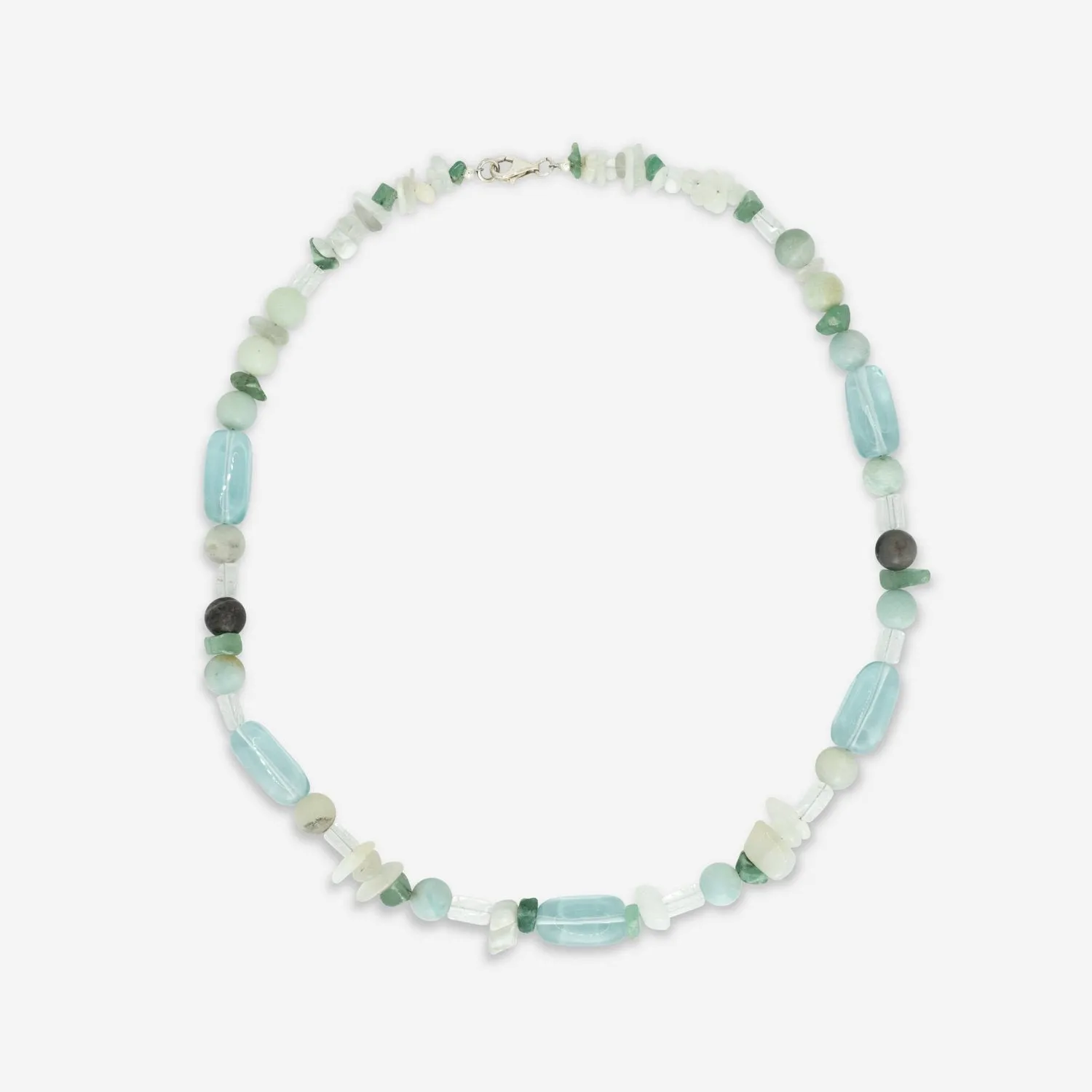 Equilibrium Gemstone Beaded Necklace