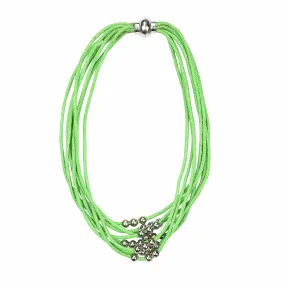 EVELYN - Bracelet /Choker necklace -GREEN