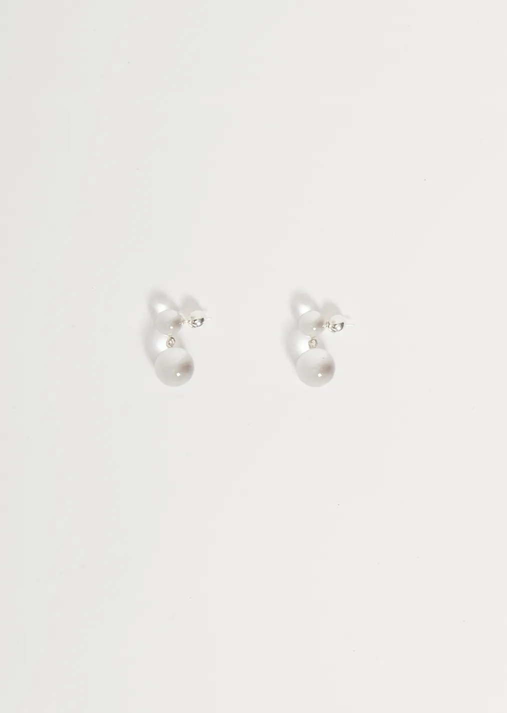 Everyday Boule Earrings, Quartz