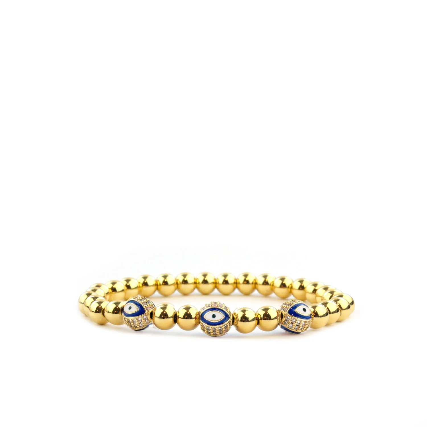 evil eye stretch bracelet for Israel