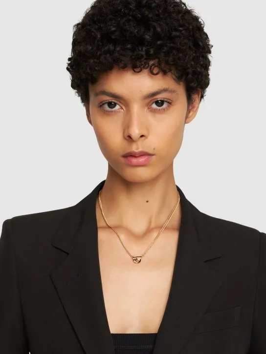 Ferragamo   Newgun long necklace 