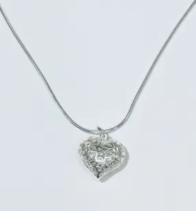 Filigree Heart Pendant