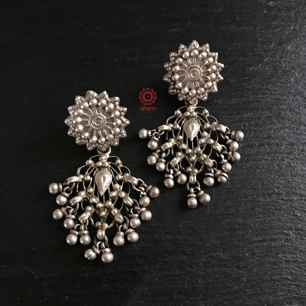 Filigree Silver Earring