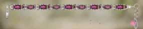 Firefly Jewelry Sparkle Thin Bracelet-Rose 3143