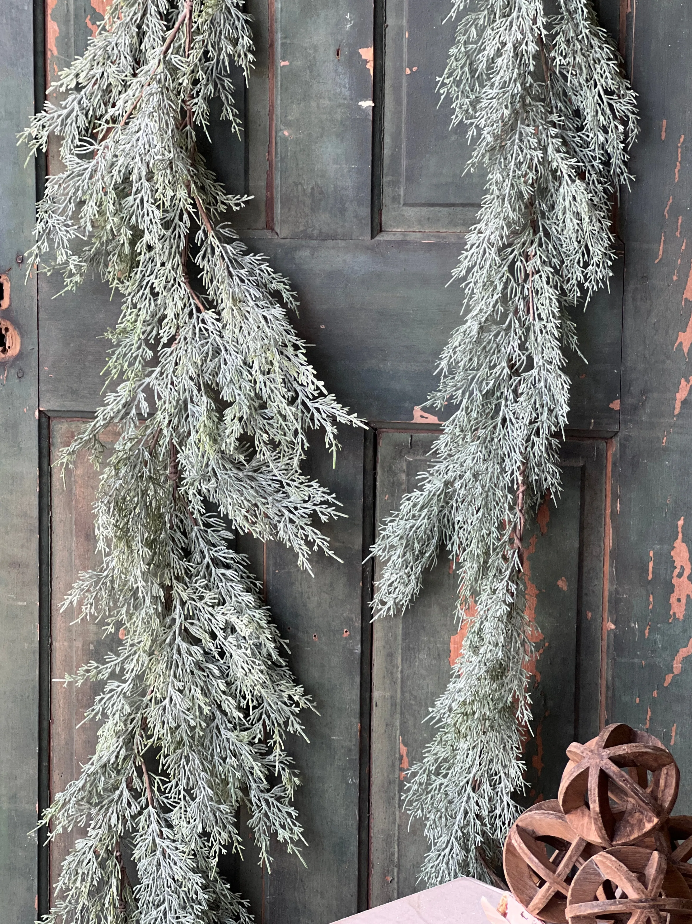 Frosted Filigree Weeping Garland | 6' | CASE PACK SPECIAL!  $7.95