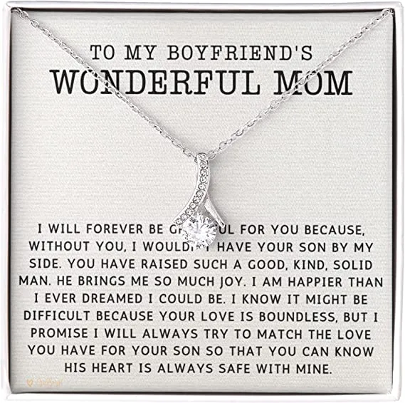 Gifts for Mom, To My wonderful Mom Necklace, Mom Gifts, Gifts For My Mom