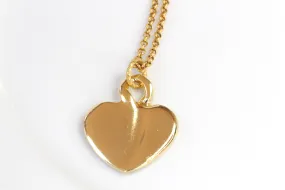 GOLD HEART NECKLACE