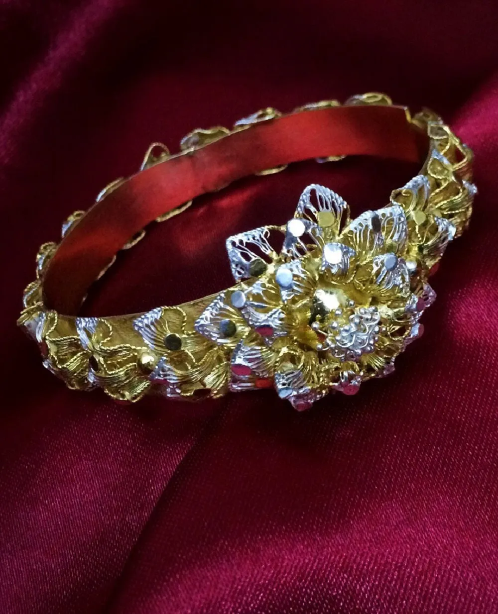 Golden Filigree Bracelet