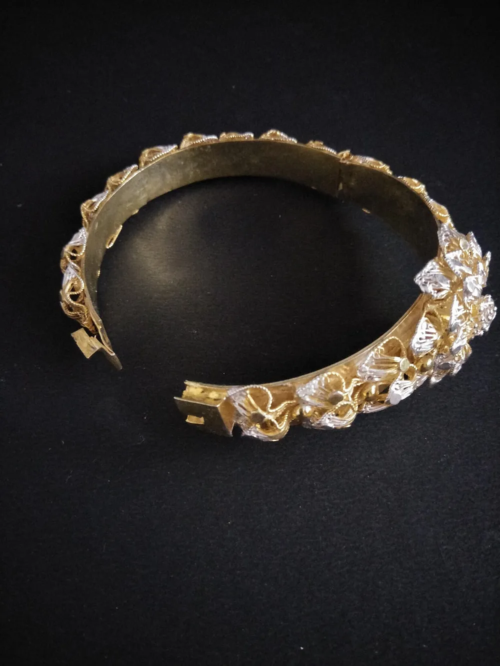 Golden Filigree Bracelet